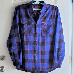 DIXXON Shirts Dixxon Flannel Voorhees 29 Og Horror Trilogy Friday